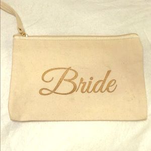 Bride cosmetic bag